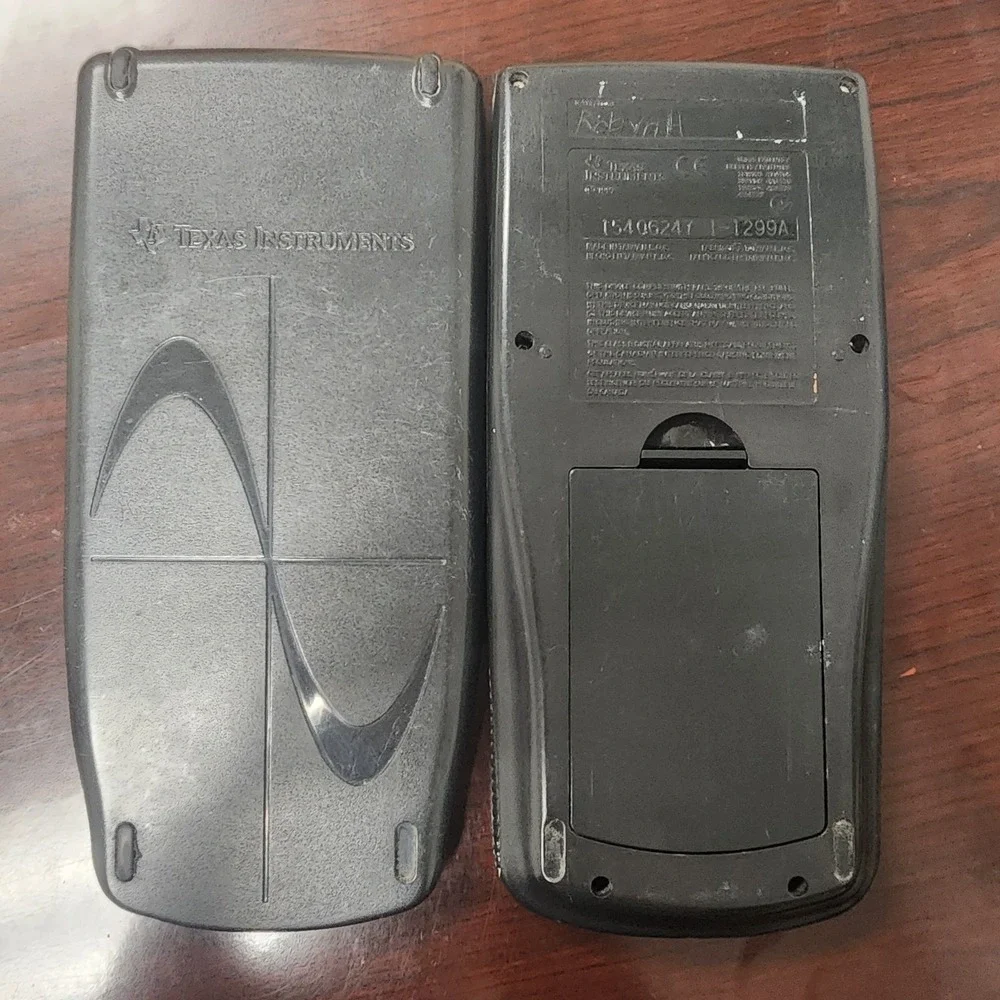 TI-83 Plus‎ Graphing Calculator w/ Cover TESTED WORKING Name Engraved On Back.